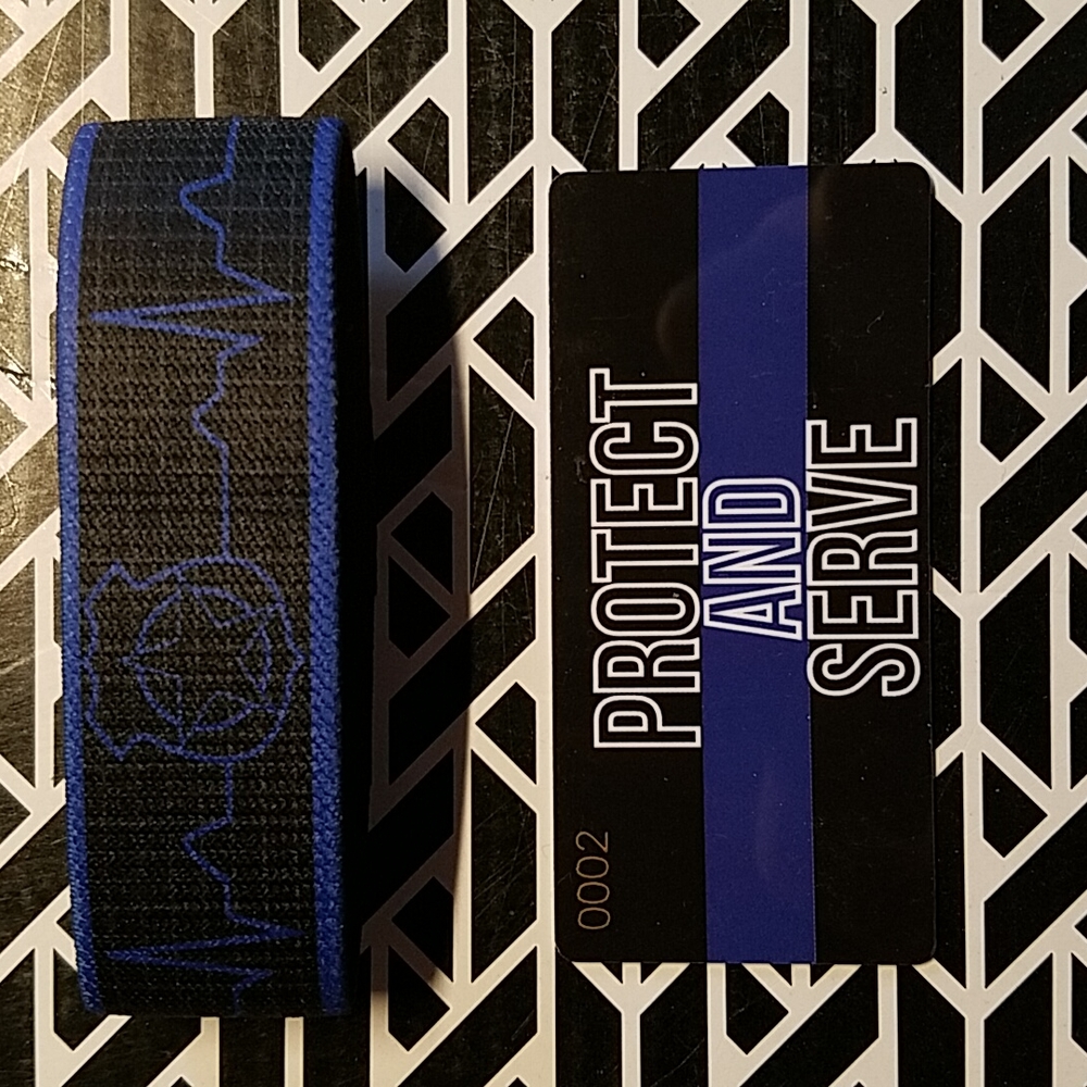OG Protect And Serve Gold Zox Strap #0002.